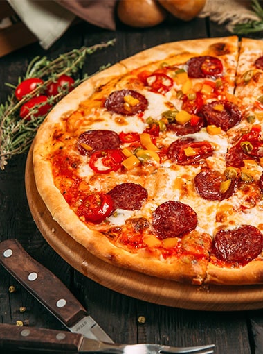 Fresh Pizzas Served at Damson Pizza Takeaway in Solihull